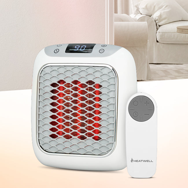 HeatWell Deluxe Edition More Power. Bigger Rooms. Faster Heat!