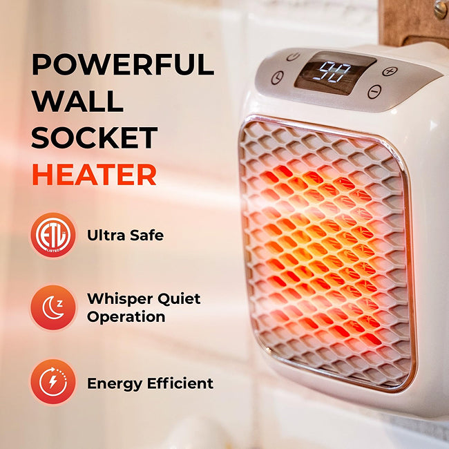 HeatWell Deluxe Edition More Power. Bigger Rooms. Faster Heat!